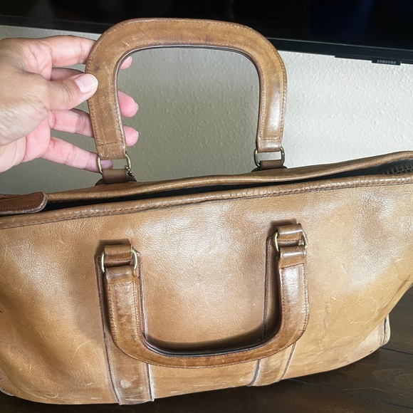 Authentic Coach Brown Handbag Briefcase – VINTAGE! - Picture 6 of 15